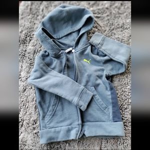 Puma Toddlers Zip Up Hoodie